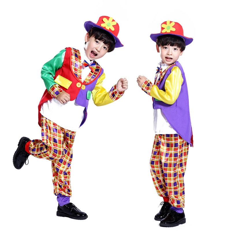 Новый детский костюм на Хэллоуин для маскарада косплея реквизит клоуна