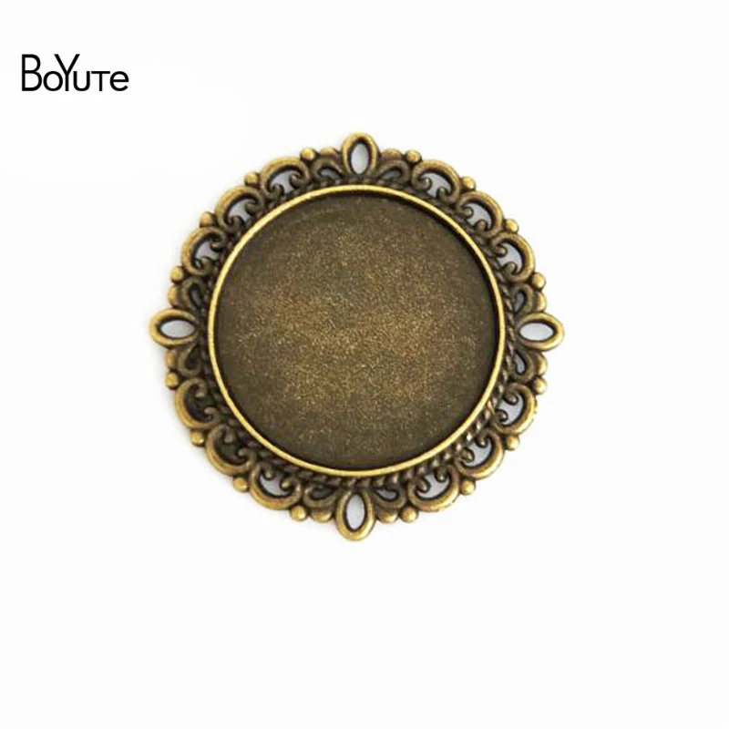 

Винтажная основа для кабошона, 30 шт./лот, 25 мм