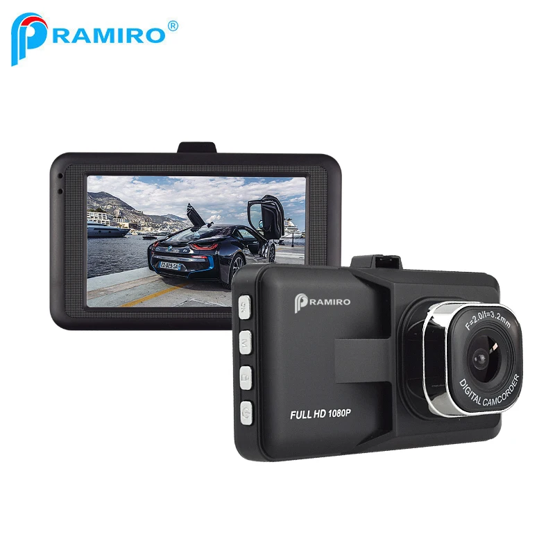 Pramiro 3 &quotчерточки автомобиля Камера видео Регистраторы t616 Видеорегистраторы для