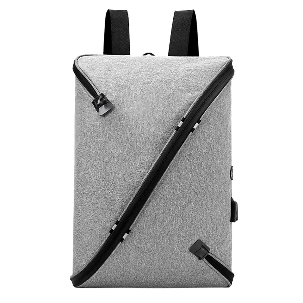 Модный USB рюкзак мужская повседневная сумка форменная задняя Сумка Компьютерная
