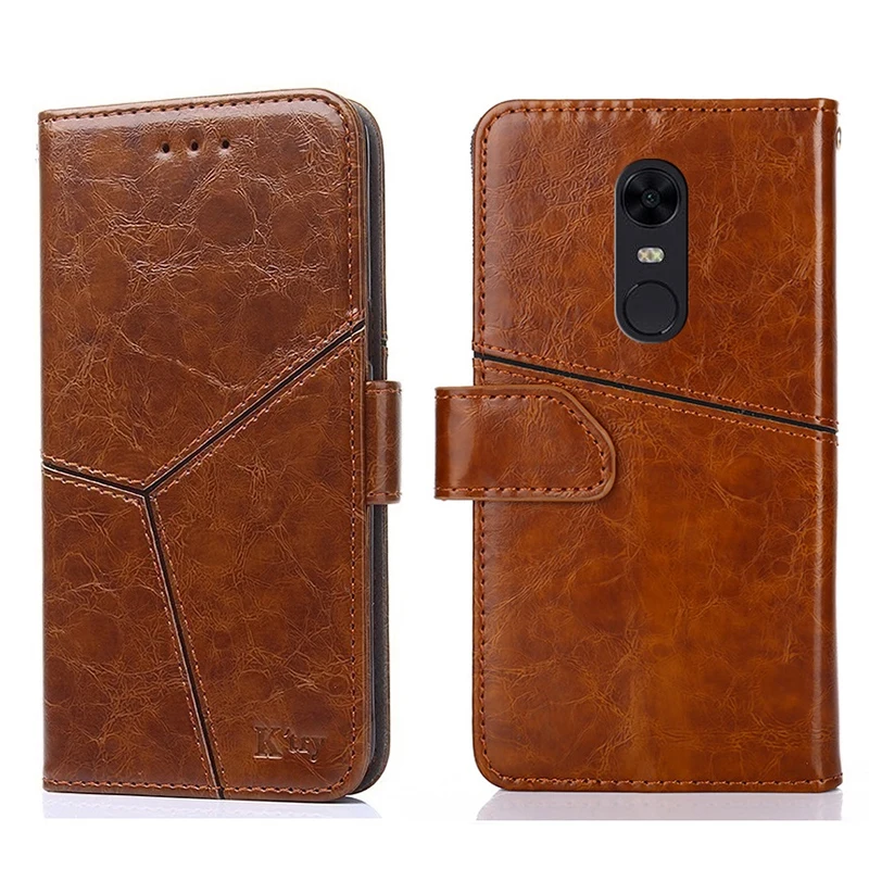 Кожаный чехол для Xiaomi Redmi Note 4X корпуса телефона мешок защитную слот карт Стенд Wallet
