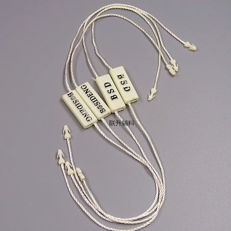 10000 шт нормальная бирка уплотнения для бирки подвешивания сделанная на заказ