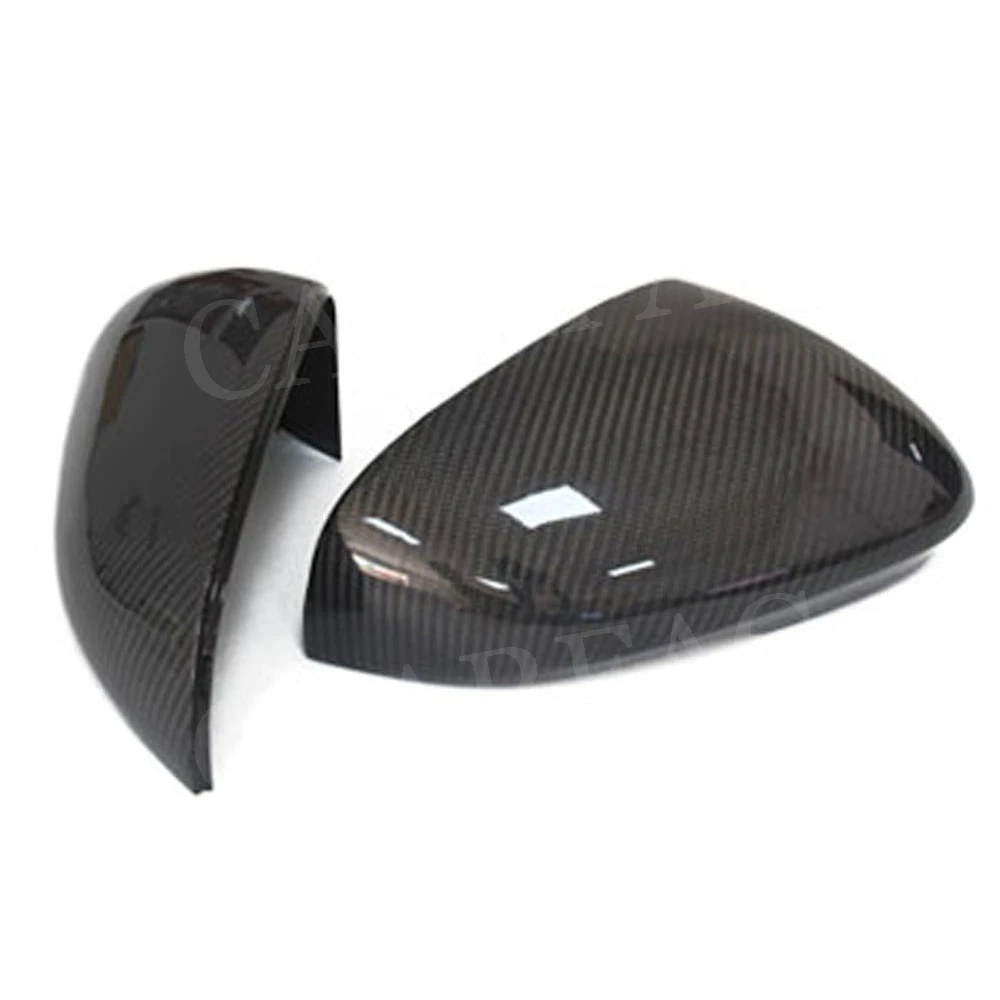 Сменные стильные чехлы для зеркал заднего вида из углеродного волокна Jaguar XE 2015 2018