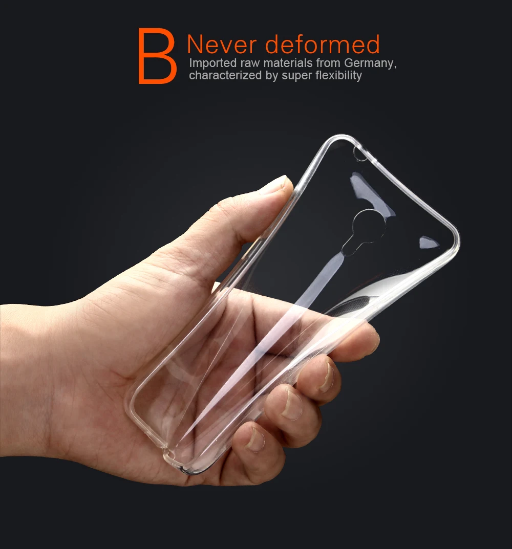Оригинал Lenuo Мягкий Ясности TPU Чехол для Meizu М2 примечание/Мейлань примечание (5.5