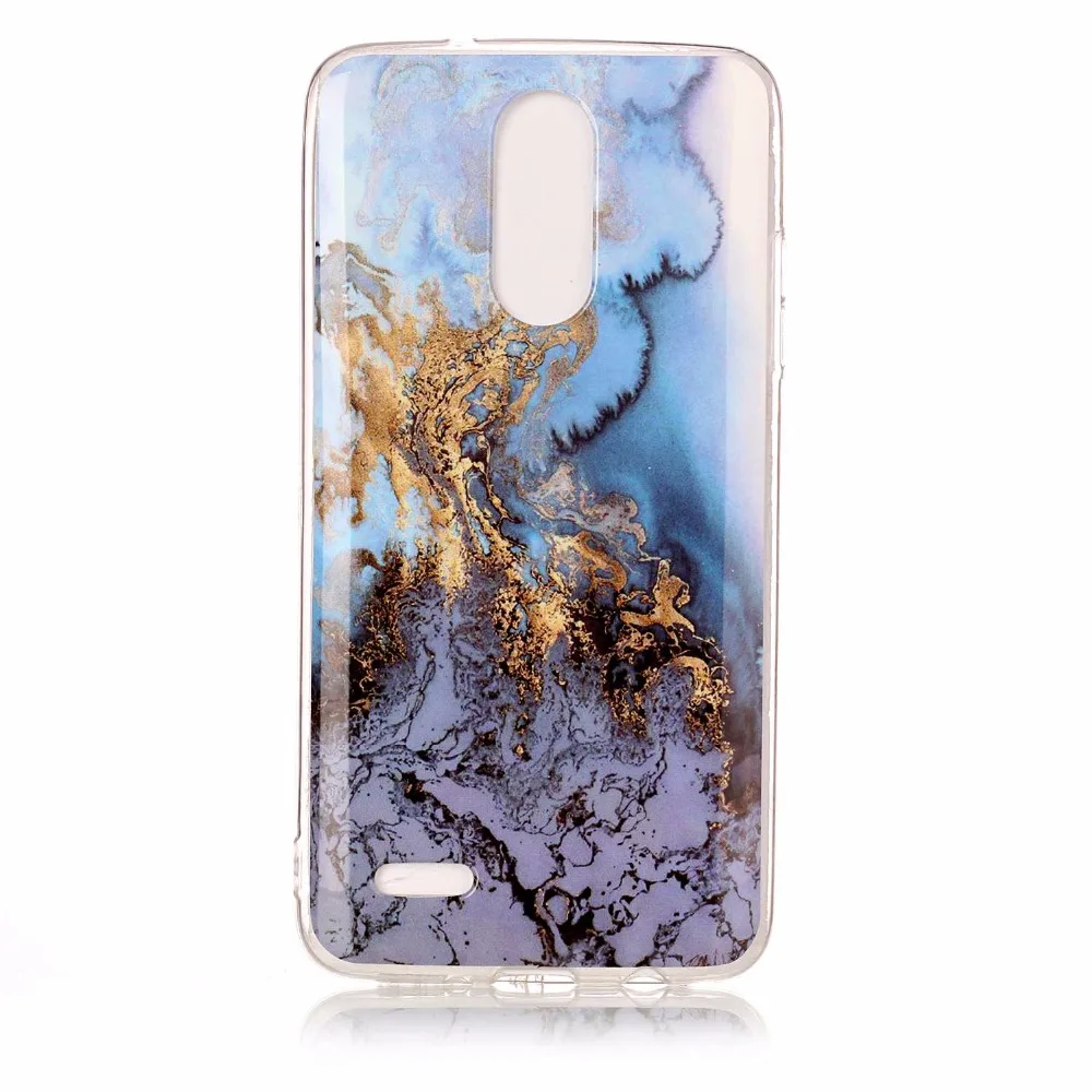 ARYIKUM Phone Cases For etui LG K8 2017 Dual Case X240 m200n TPU Silicone Marble Cover LGK8 Fundas Para |
