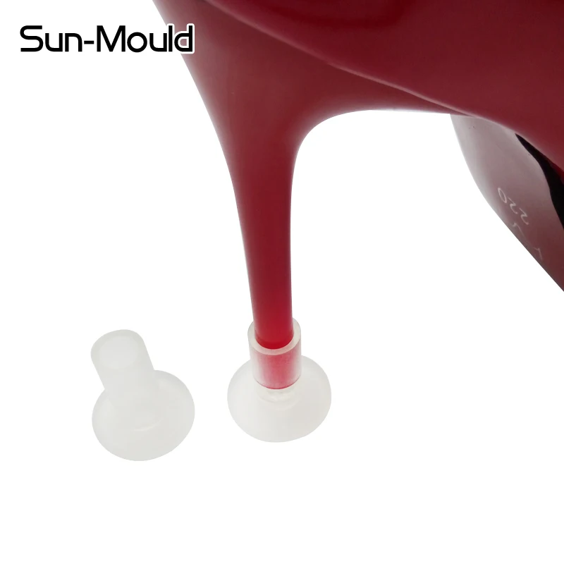 売却 スティレットヒールプロテクター、ウェディング草高ヒール靴プロテクター、シリコーンプラスチックゲルヒールカバー靴ストッパー付きギフトバッグ