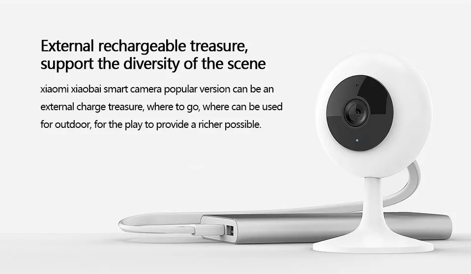 Популярная умная веб камера Xiaomi Mi 1080P HD с ночным видением беспроводная Wi Fi IP