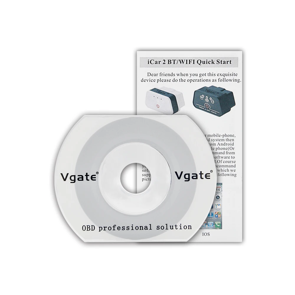 2017 Оригинальный Vgate Bluetooth iCar 2 OBDII ELM327 iCar2 BT OBD диагностический интерфейс 8