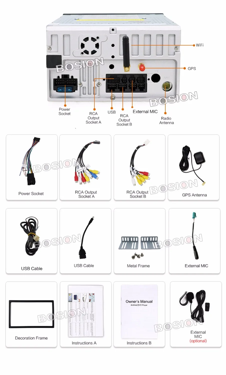 Двойной 2 din Android 7 1 Авторадио автомобиля DVD аудио 2din радио gps навигация стерео Bluetooth