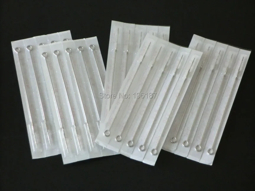 Disposable  Tattoo Needles Supply 50pcs 7RS Round Shader  For Tattoo Grips Supply