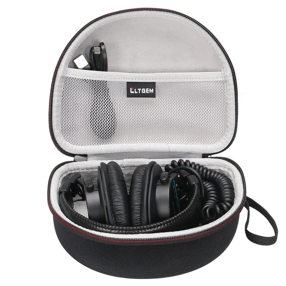 LTGEM EVA жесткий чехол для sony MDR7506 Профессиональная Большая диафрагма для наушников-Дорожная защитная сумка