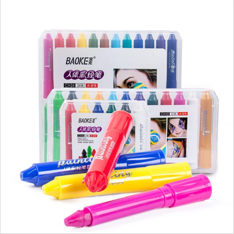 Карандаши для рисования лица 6 цветов сращивающаяся структура карандаш на