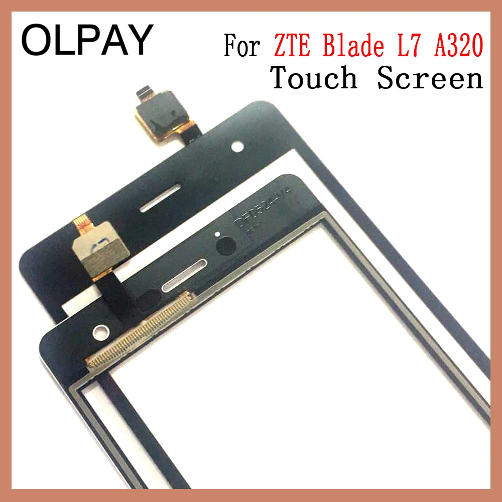 5 0 дюймов новый 100% оригинальный сенсорный экран дигитайзер для ZTE Blade L7 A320
