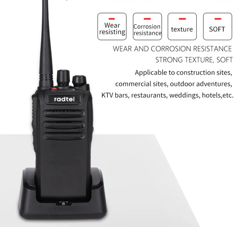 RADTEL RT 67B UHF 400 470 МГц профессиональный ручной Водонепроницаемый трансивер