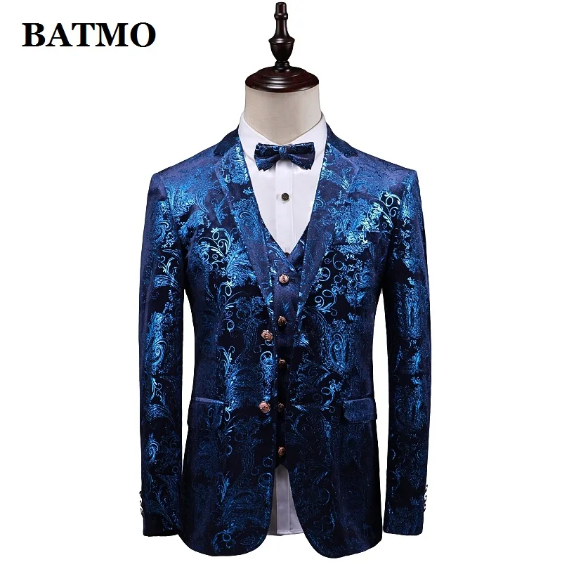 BATMO Новое поступление 2019 высококачественное мужское свадебное платье мужские
