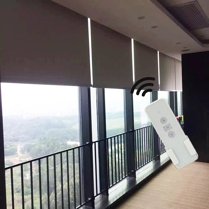 Электрические моторизованные Роликовые жалюзи ширина окна 1 0 м размер по