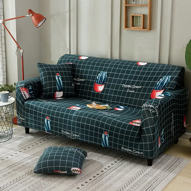 Pattern 21 Чехлы для дивана, все включено, Нескользящие секционные эластичные Чехлы для дивана, диван, полотенце, кресло, угловой диван, 1 шт - Цвет: Pattern 21