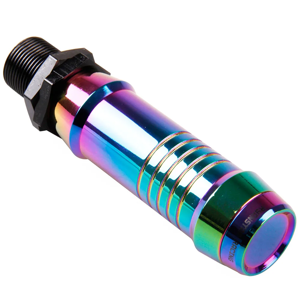 Ryanstar - Neo Chrome Aluminum &quotStealth&quot Style Adjustable 5/6Speed Shift Knob M10*1.5 / M12*1.5 M8*1.25 M10x1.25 M12*1.25 |
