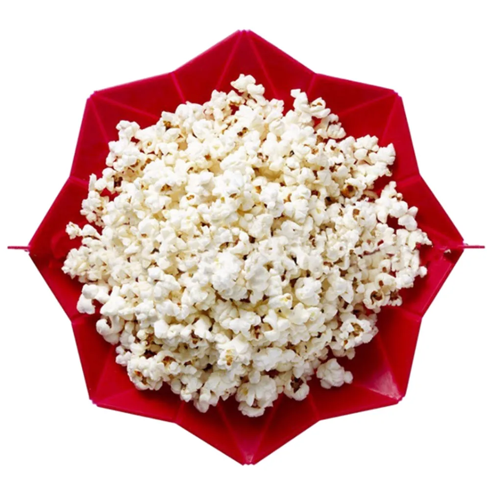 Новый силиконовый контейнер для приготовления попкорна в микроволновой печи