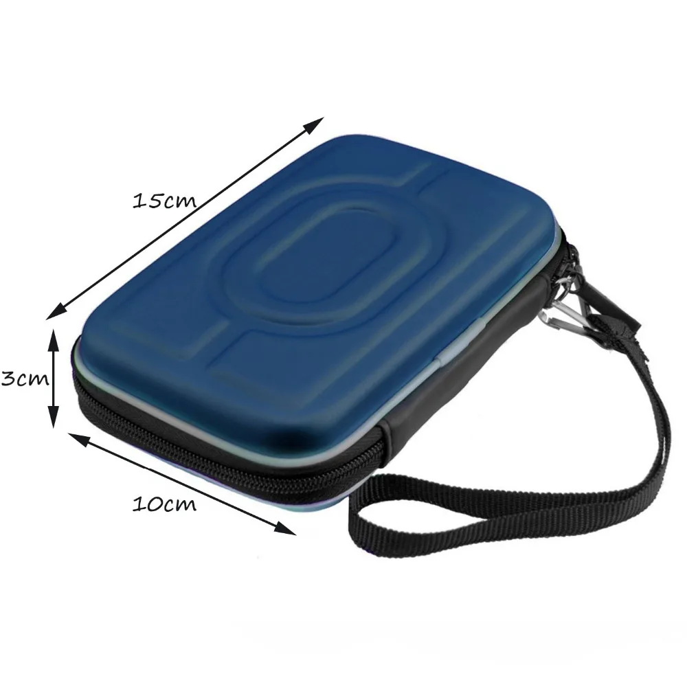 Bevigac ударопрочный чехол для хранения жесткого диска на молнии внешнего HD HDD 2 5