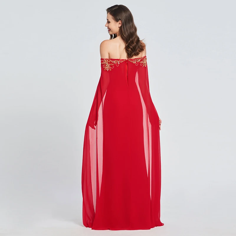 Tanpell бисерное платье для выпускного с открытыми плечами длиной до пола