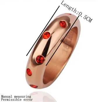 18K gold plated ring fashion Genuine Austrian crystals italina Nickle free antiallergic factory prices cow szl GPR149 | Украшения и