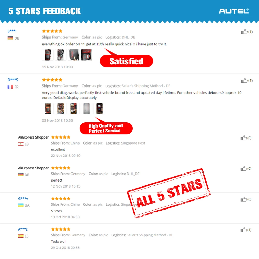 AUTEL Diaglink OBD2 EOBD автоматический диагностический инструмент OLS EPB ABS Oil All системный