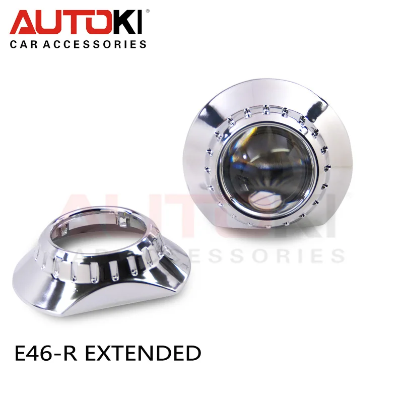 

Autoki 2017 Updated Metal 3.0 Super HID Bi-xenon Projector Lens LHD/RHD + E46 ZKW Shroud for Auto Headlight Retrofitting