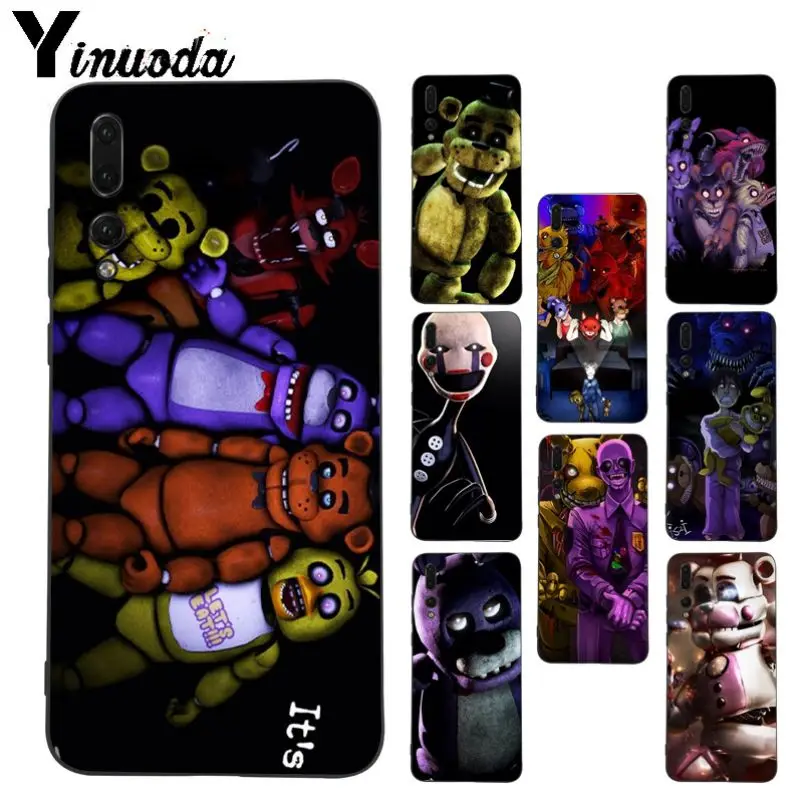 Yinuoda Забавный sfm fnaf animatronics художественный чехол для телефона Huawei P20pro mate10lite p9 p10plus
