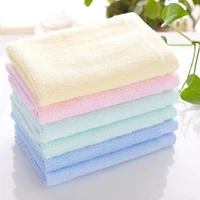 color bamboo fiber face towel hand towel for the child baby small towel about 25x25cm cotton 100 face for adults baby towels