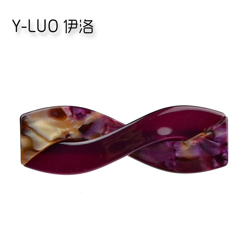 

Women headwear 2017 boutique hair clip fashion acetate hair barrette cute hair accessoies for women