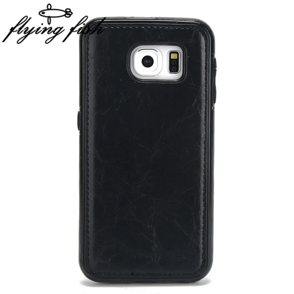 S6 Bag For Samsung Galaxy G9200 5.1&quotPhone Retro Cases Leather Adsorption Cover Coque Telefoon Hoes Skin High Quality Luxury |