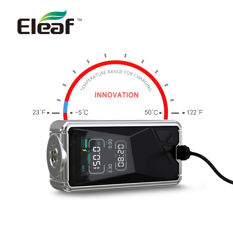 Новый оригинальный Eleaf TESSERA с Элло TS 150 Вт Mod 3400 мАч Tessera Батарея 2 мл/4 мл распылитель