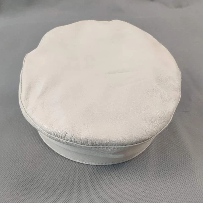 Оригинальная эксклюзивная Классическая красивая шапка из натуральной кожи для