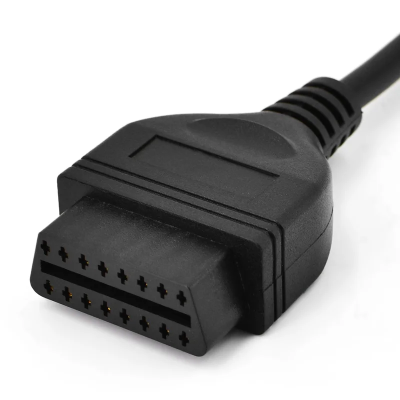 30 см OBD OBD2 16Pin Женский удлинитель открывающий кабель автомобильный