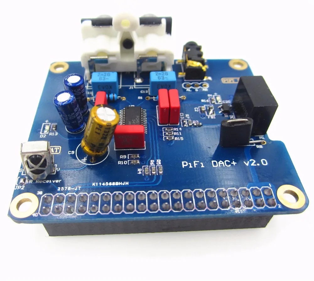 PIFI Digi DAC + HIFI DAC аудио модуль звуковой карты I2S интерфейс для Raspberry pi 3 2 Model B + цифровая звуковая карта Pinboard V2.0