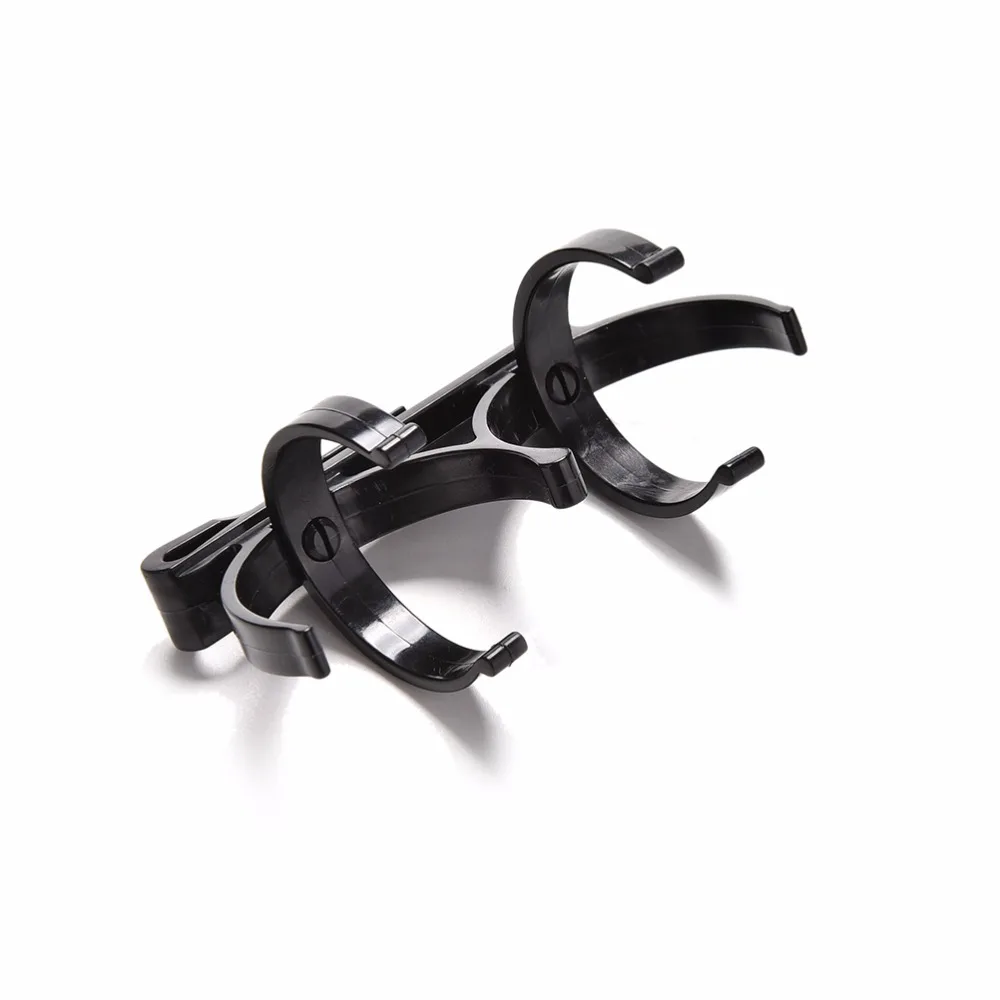 Новинка практичные черные два держателя для мяча гольфа принадлежности