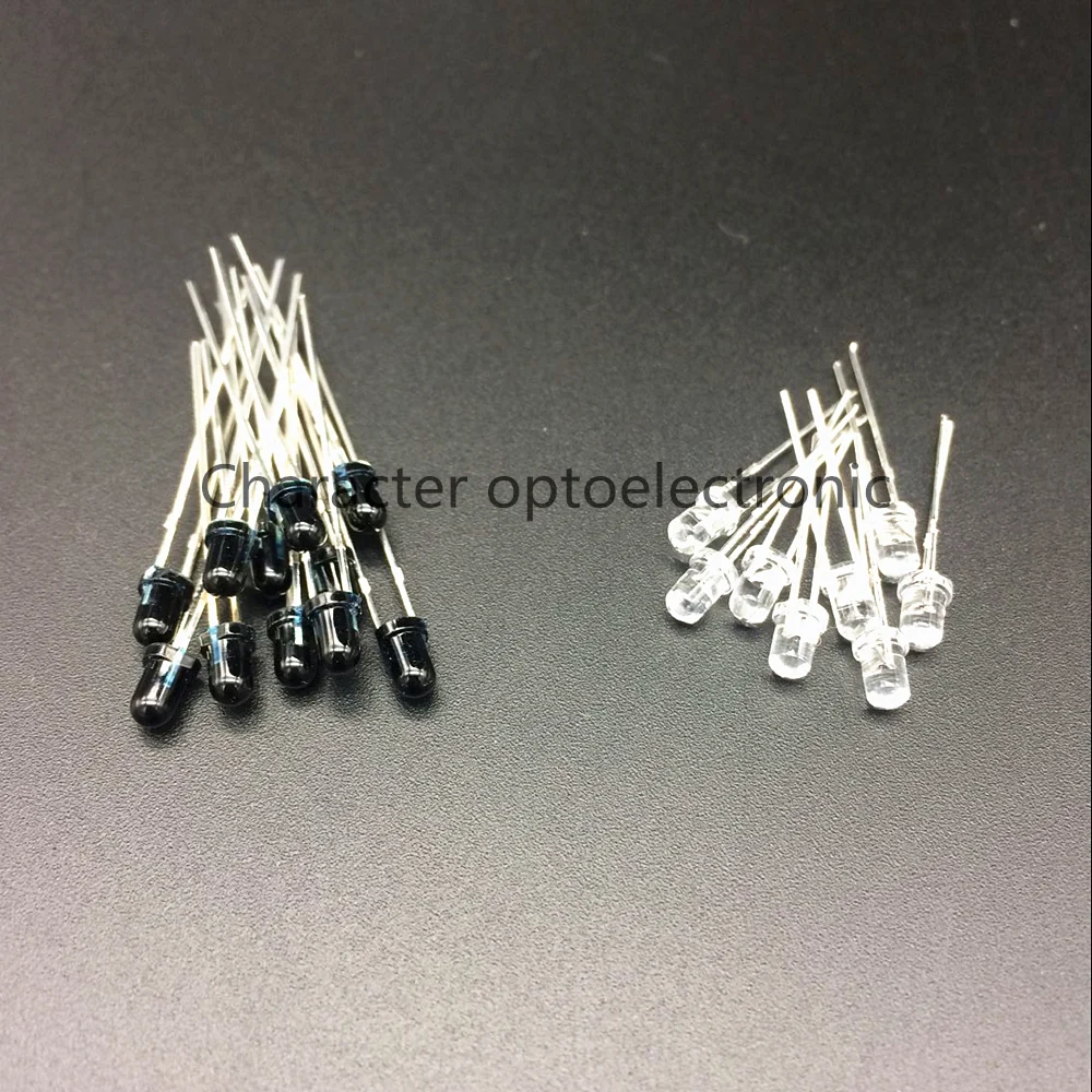 

50 пар/100 шт. LED 940nm 3 мм светодиоды инфракрасные 940 нм ИК излучатель inframvermelho приемник диодные диоды Ricevitore Emettitore