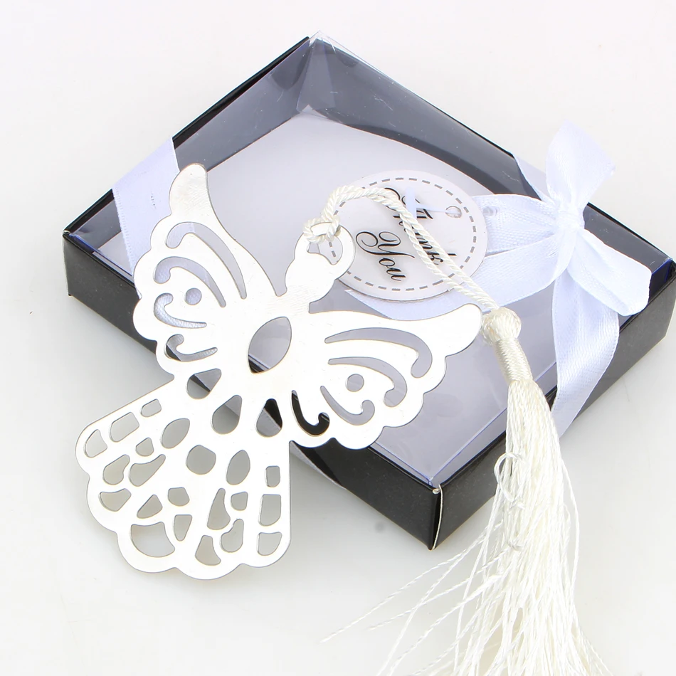 Серебряный ангел закладка для крещения Детские сувениры вечеринки подарок на
