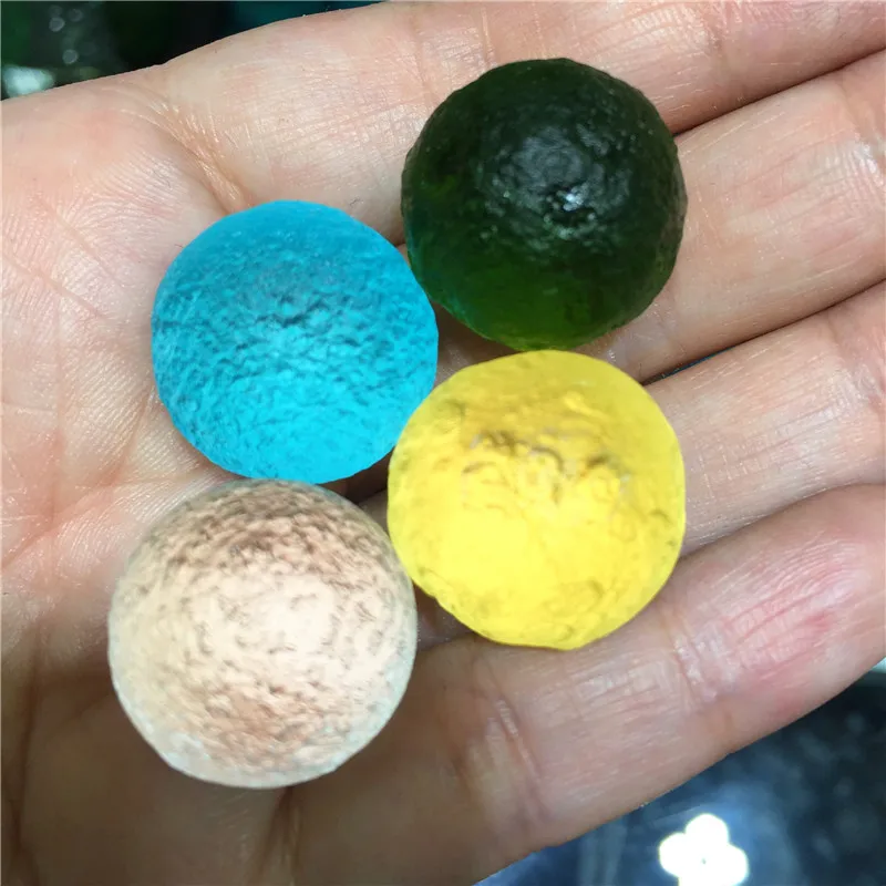 1 шт. 20 мм Чешский метеоритный ударный стеклянный шар Moldavite натуральный грубый
