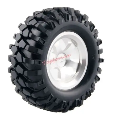 4 шт. Супермягкие автомобильные резиновые шины 1/10 дюйма 1 9 12 мм для Tamiya CC01 D90 105S|hex