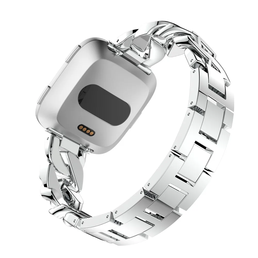 Ремешок на запястье для Fitbit Versa lite аксессуары сменный браслет из сплава наручных