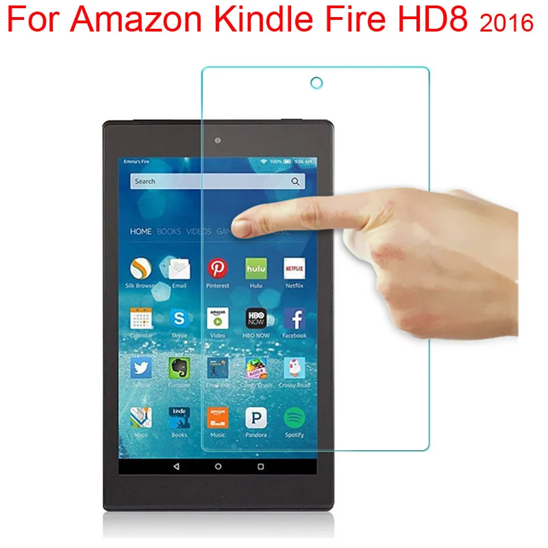 Пленка для экрана из закаленного стекла Amazon Fire HD8 2016 Защитная пленка HD 8 2018 2019 |