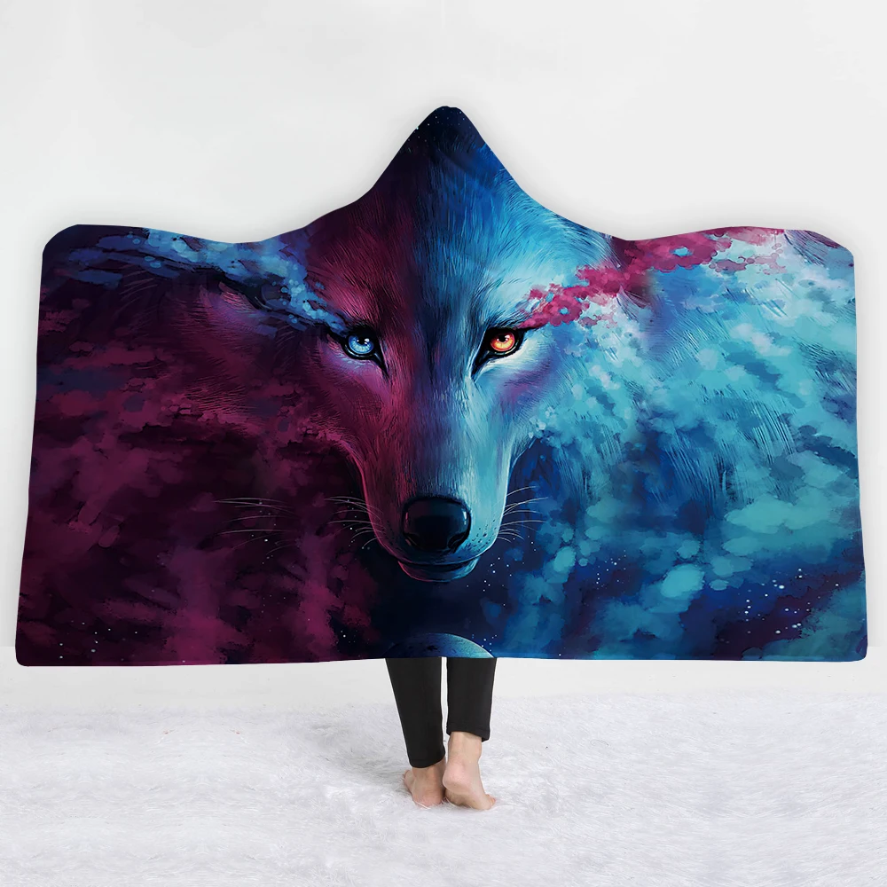 Tigers fierce Blankets hats Modern style bedroom sofa gray soft comfortable high quality lovely animal blanket | Дом и сад