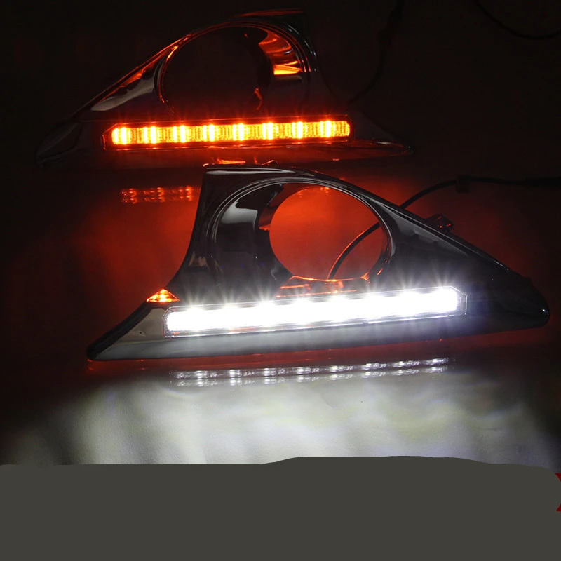 Tcart drl для Camry 2011 2014 Автомобильный светодиодный дневный ходовой светильник DRL с