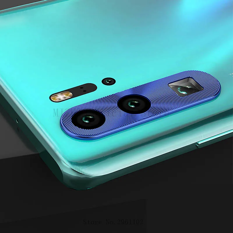 blue Для huawei P30Pro Защита объектива камеры Huwei P30 Lite Pro P 30 светильник 30Pro защита заднего объектива Кольцо Аксессуары для мобильных телефонов - Цвет: blue