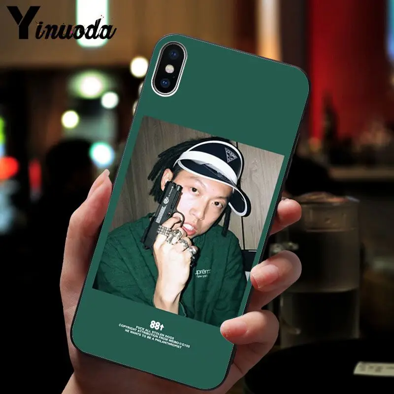 11pro MAX higher brother rich chigga 88rising мягкий резиновый черный чехол для телефона iPhone 8 7 6 6S Plus 5