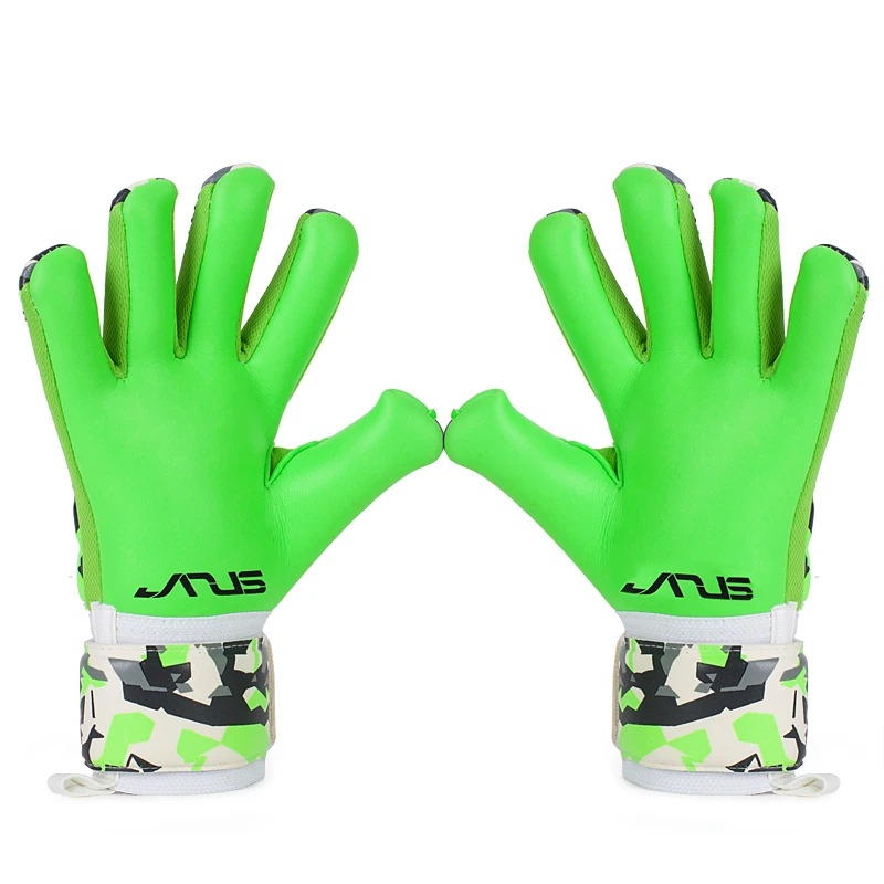 Профессиональные полностью латексные 4 мм перчатки для футбольного вратаря