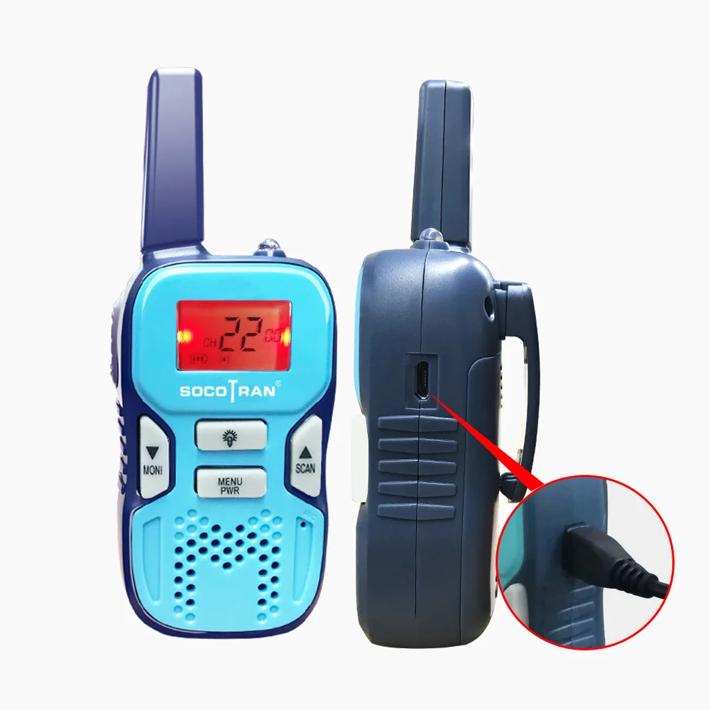 Мини-рация детский подарок на день рождения двухстороннее радио 22CH FRS/GMRS UHF 400-470