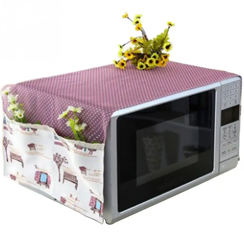 Новая печь Пылезащитная крышка с цветочным принтом микроволновая Пылезащитный